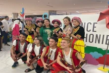 Artistas vietnamitas asisten al evento del mes de la Francofonía en Malasia. (Foto: bernama.com)
