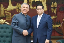 [Foto] Premier de Vietnam recibe al presidente de República de Tartaristán