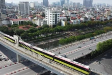 Hanói se centra en construir dos líneas de metro. (Fuetne: VNA)