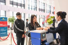 En el aeropuerto de Dien Bien (Foto: VNA)