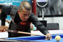 El jugador vietnamita de billar Tran Quyet Chien. (Foto: VTC)