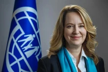 La directora general de la OIM, Amy Pope. (Fuente: OIM)