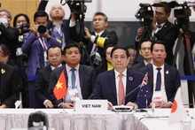 El primer ministro de Vietnam, Pham Minh Chinh, en el evento.