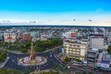 El centro de la ciudad de Ca Mau (Fuente: VNA)