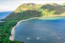 Playa Cat Lon-Isla Bay Canh en el Parque Nacional de Con Dao (Fuente:VNA)