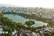 Hanói a vista de pájaro (Foto: VNA)
