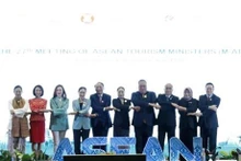 Ministros de Turismo en la reunión (Fuente: VNA)