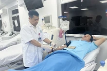 Un donante de sangre (Fuente: VNA)