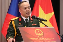El coronel Tạ Quang Thanh, agregado de defensa de Vietnam en Praga. (Foto: VNA)