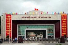 La puerta fronteriza de Mong Cai, en Quang Ninh (Foto: VNA)