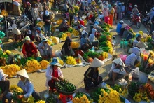 El mercado del Tet. (Fuente: Internet)