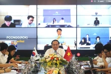 En la reunión (Foto: baotainguyenmoitruong.vn)