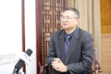 El profesor Cheng Hanping, director del Centro de Investigación de Vietnam en la Universidad Tecnológica de Zhejiang. (Fuente: VNA)
