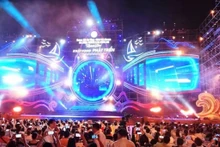 Una actuación de jazz en el Festival Marítimo de Nha Trang. 