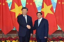 [Foto] Premier vietnamita se reúne con máximo dirigente de China