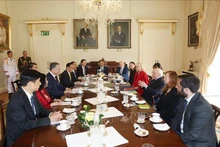 [Foto] Líderes de Vietnam e Irlanda sostienen conversaciones