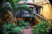 La arquitectura típica de una casa antigua en Hanói. (Fotografía: VNA)