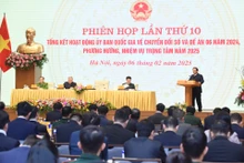 [Foto] Premier vietnamita preside reunión del Comité Nacional de Transformación Digital