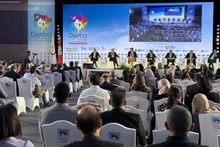 Panorama de la reunión. (Fotografía: VNA)