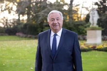 El presidente del Senado de Francia, Gérard Larcher. (Fotografía: VNA)