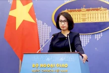 Pham Thu Hang, portavoz del Ministerio de Relaciones Exteriores de Vietnam. (Fotografía: VNA)