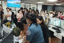 Filipinas rescató más de mil personas, incluidos vietnamitas, víctimas del trabajo forzoso. (Fotografía: Grupo Anticibercrimen Policía Nacional de Filipinas)