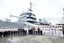 Los delegados de ambas partes. (Fotografía: Ministerio de Defensa de Vietnam)