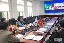 Escena de la ceremonia en Da Lat. (Fotografía: Nhan Dan)