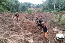 Filipinas rescata a 45 supervivientes de deslizamiento de tierra. (Fotografía: filipinotimes.net)