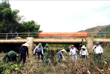 La actividad se enmarca dentro del programa de hermanamiento entre ambas localidades. (Fotografía: VNA)