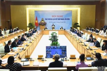 [Foto] Premier vietnamita preside conferencia sobre desarrollo turístico sostenible