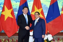 [Foto] Premier vietnamita se reúne con presidente de Mongolia