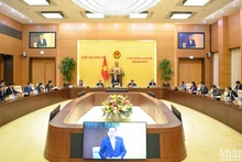 [Foto] Inauguran 40 reunión del Comité Permanente de Asamblea Nacional de Vietnam