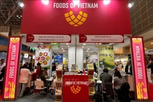 En el pabellón vietnamita. (Fotografía: VNA)