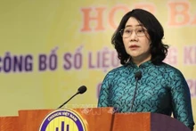 La directora general de la Oficina General de Estadísticas, Nguyen Thi Huong. (Fotografía: VNA)