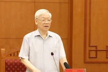 El secretario general del Partido Comunista de Vietnam (PCV), Nguyen Phu Trong. (Fotografía: VNA)