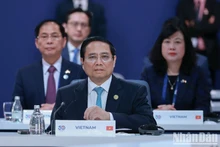 El primer ministro de Vietnam, Pham Minh Chinh, en el evento. (Fotografía: Nhan Dan)
