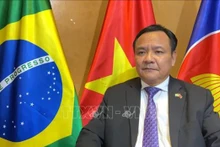 El embajador vietnamita en Brasil, Bui Van Nghi, en una entrevista concedida a la Agencia Vietnamita de Noticias. (Fotografía: VNA)