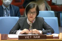 La embajadora Nguyen Phuong Tra. (Fotografía: VNA)