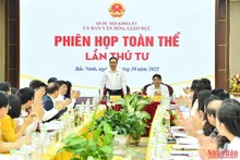 [Foto] Parlamento vietnamita debate asuntos culturales y educacionales de interés público