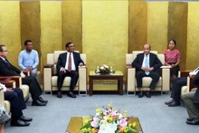 En la reunión. (Fotografía: danang.gov.vn)