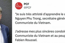 En cuanto oyó del deceso del compañero vietnamita el 19 de julio, el dirigente del PCF escribió en la cuenta de esa organización en la red social X (antes Twitter): “Me entristece mucho enterarme del fallecimiento de Nguyen Phu Trong, secretario general del Partido Comunista de Vietnam. Envío mi más sentido pésame al Partido Comunista de Vietnam y al pueblo vietnamita”.