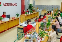 Transacción en una sucursal del banco Agribank en Ciudad Ho Chi Minh. (Fotografía: sggp.org.vn)