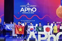 Vietnam gana cuatro medallas de bronce en la Olimpiada de Física de Asia-Pacífico. (Fotografía: VNA)