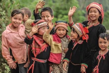 Niños vietnamitas en áreas remotas. (Fotografía: VNA)