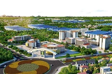 Diseño del parque industrial de Gia Binh II. (Fotografía: baodautu.vn)