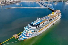 El crucero de cinco estrellas italiano Costa Serena. (Fotografía: baoquangninh.vn)