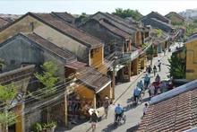 En el casco antiguo de Hoi An. (Fotografía: VNA)