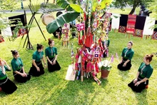 Then Kin Pang, festival primaveral de la etnia Thai en Vietnam