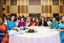 Delegadas a la cita. (Fotografía: phunuvietnam.vn)